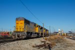 UP SD70 Power Move at BNSF 10th Avenue Yard